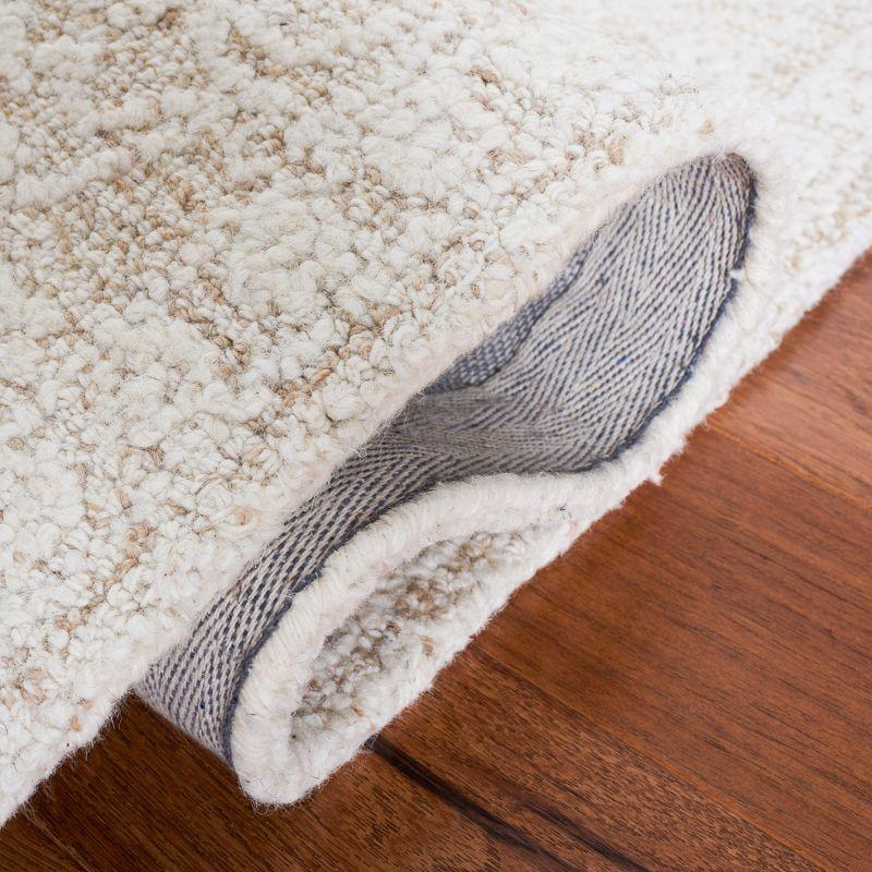 Abstract ABT357 Hand Tufted Area Rug - Ivory/Beige - 3'x5' - Safavieh.