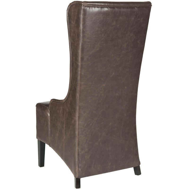 Bacall 20" H Dining Chair - MCR4501 - Antique Brown - Safavieh Couture