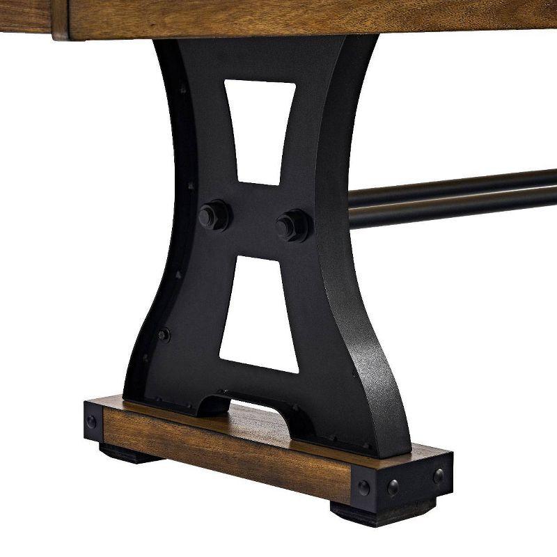 Barrington Billiards Company Barrington Billiards 12' Coventry Shuffleboard Table With Scratch-Resistant Playfield and 8 Puck Set