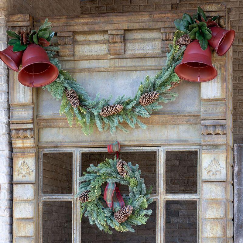 Park Hill Collection Mixed Evergreen Wreath