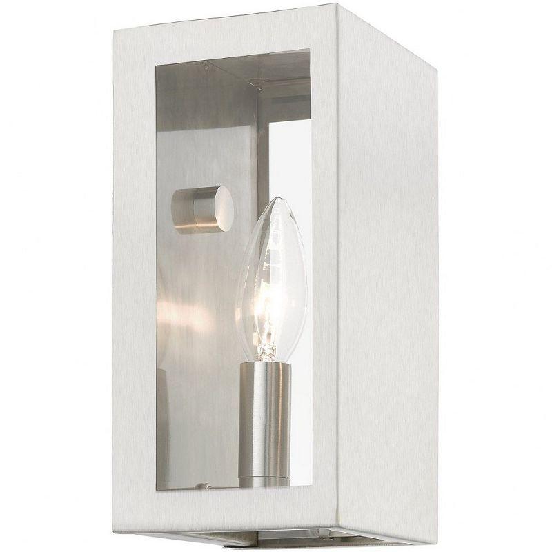 Livex Lighting Winfield 1 - Light Wall Light in  Brushed Nickel