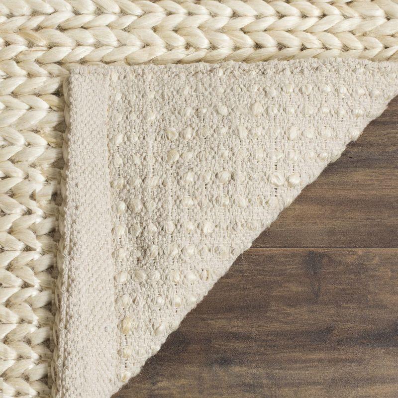 Pennsburg Natural Fiber Hand Woven Jute Chevron Rug