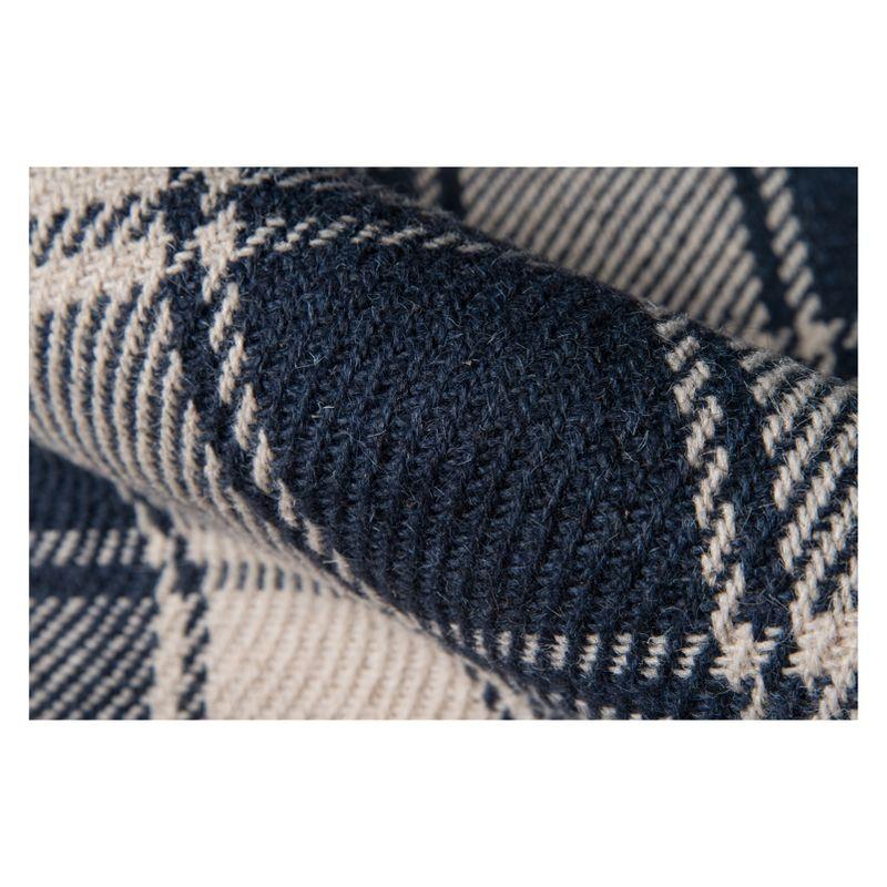 Marlborough Handwoven Navy Blue/Ivory Rug