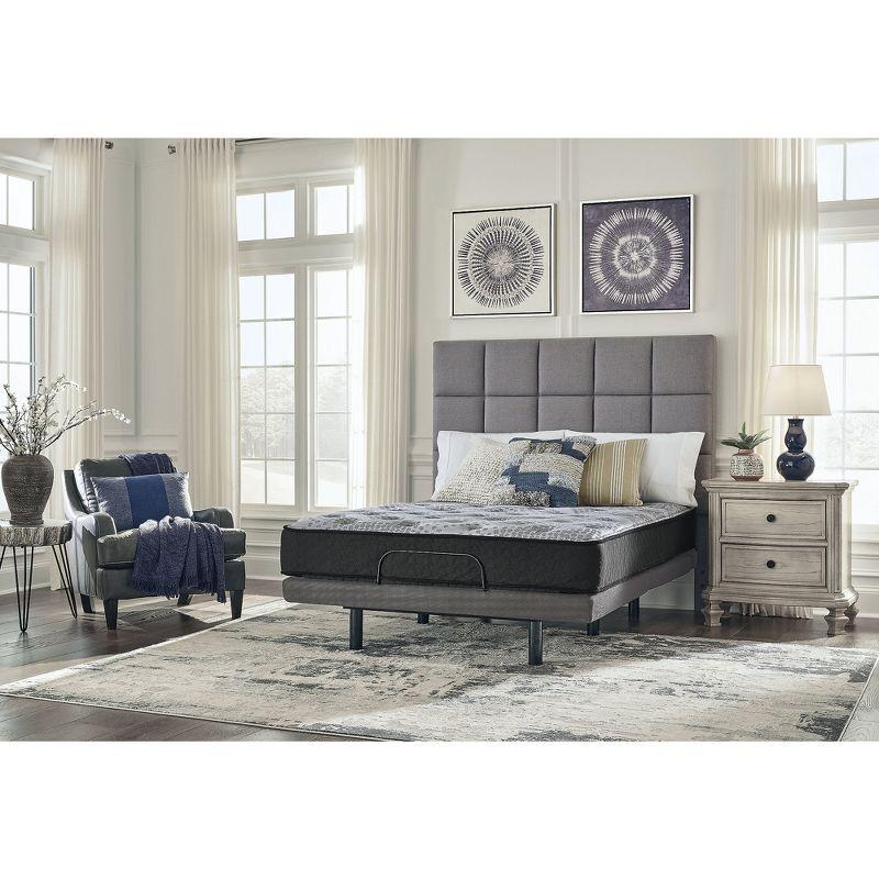 King Size Gray Innerspring Adjustable Bed Mattress