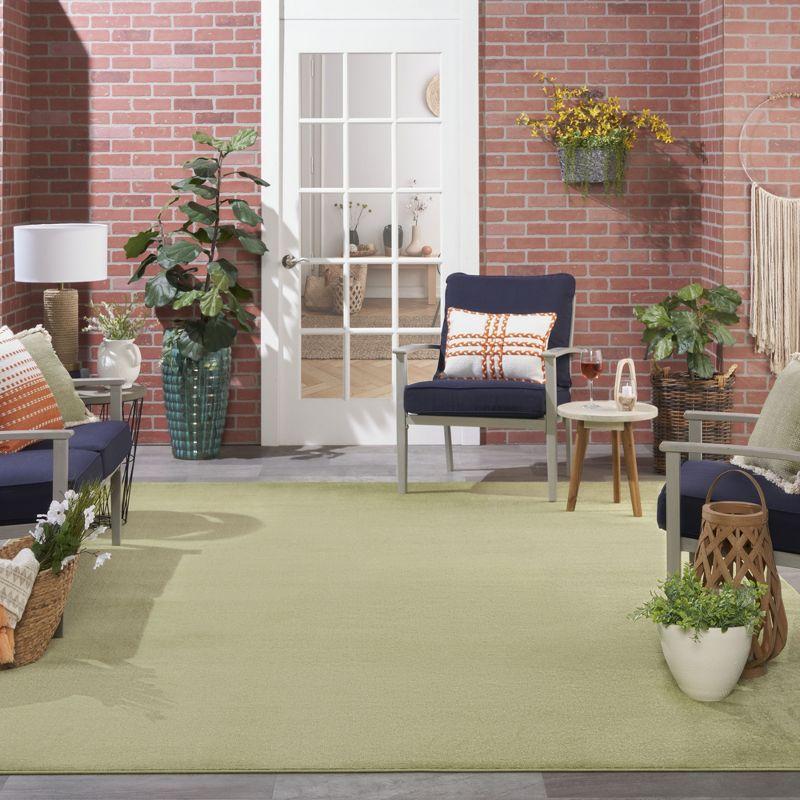 Nourison Essentials Solid Indoor/Outdoor Area Rug