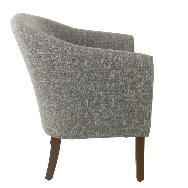 Modern Barrel Accent Chair - HomePop