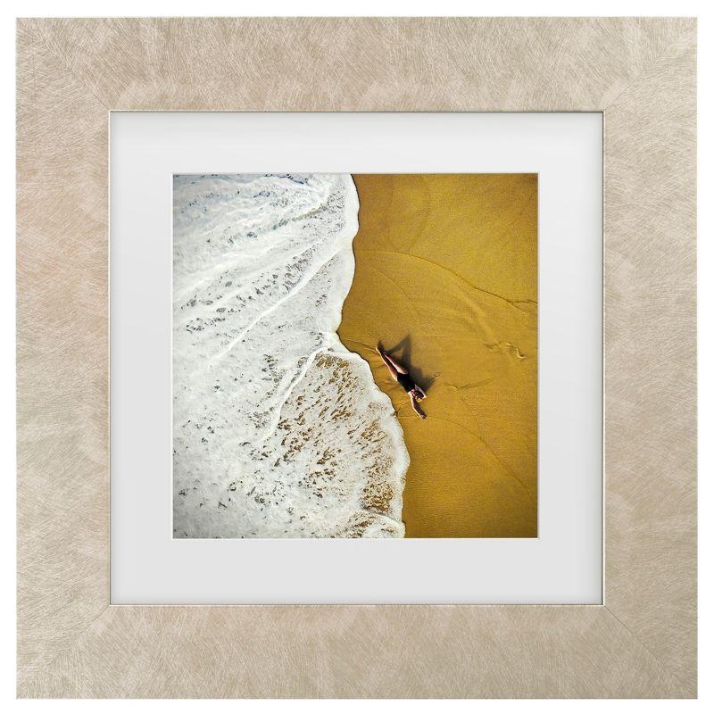 Ambra Closer Beach Scene Canvas Print with Wood Frame