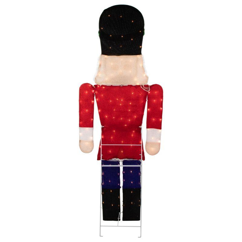 Northlight Lighted Toy Soldier Outdoor Christmas Decoration - 72" - Warm White