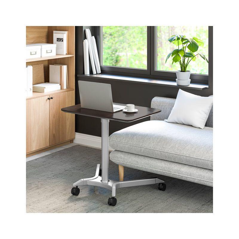 Seville Classics AIRLIFT® airLIFT 28" W Adjustable Height Rolling Laptop Desk Stand