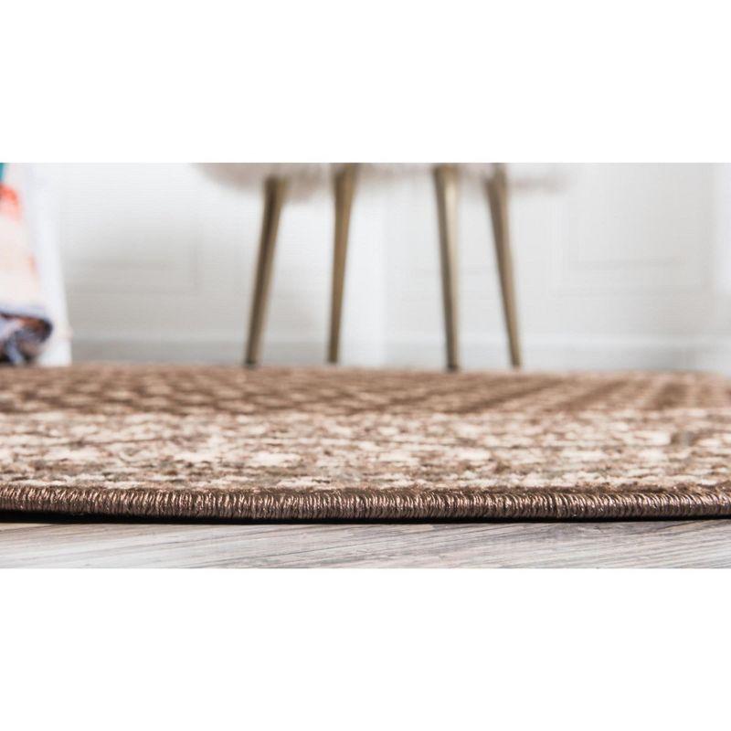 Unique Loom Williamsburg Allover Geometric Indoor Woven Area Rug