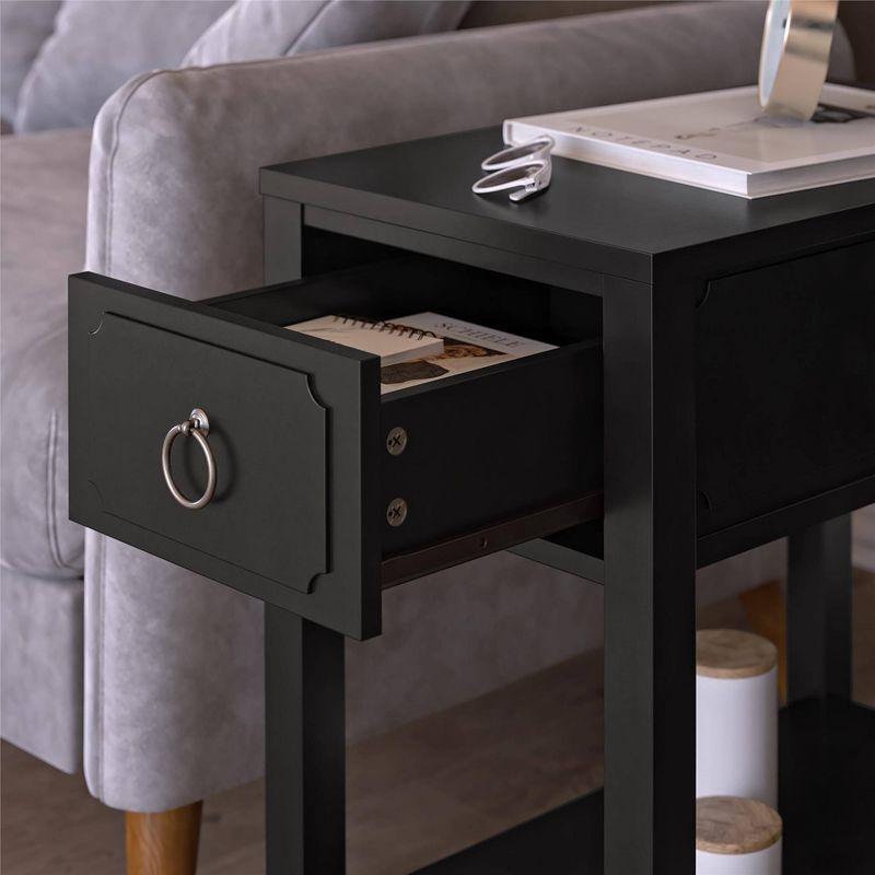 Her Majesty End Table with Storage