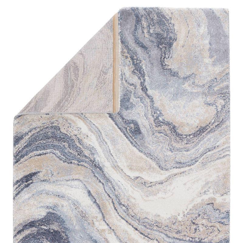 Vibe by Orion Abstract Area Rug Blue/Light Gray - Jaipur Living