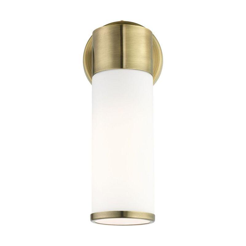 Livex Lighting Lindale 1 - Light Sconce in  Antique Brass