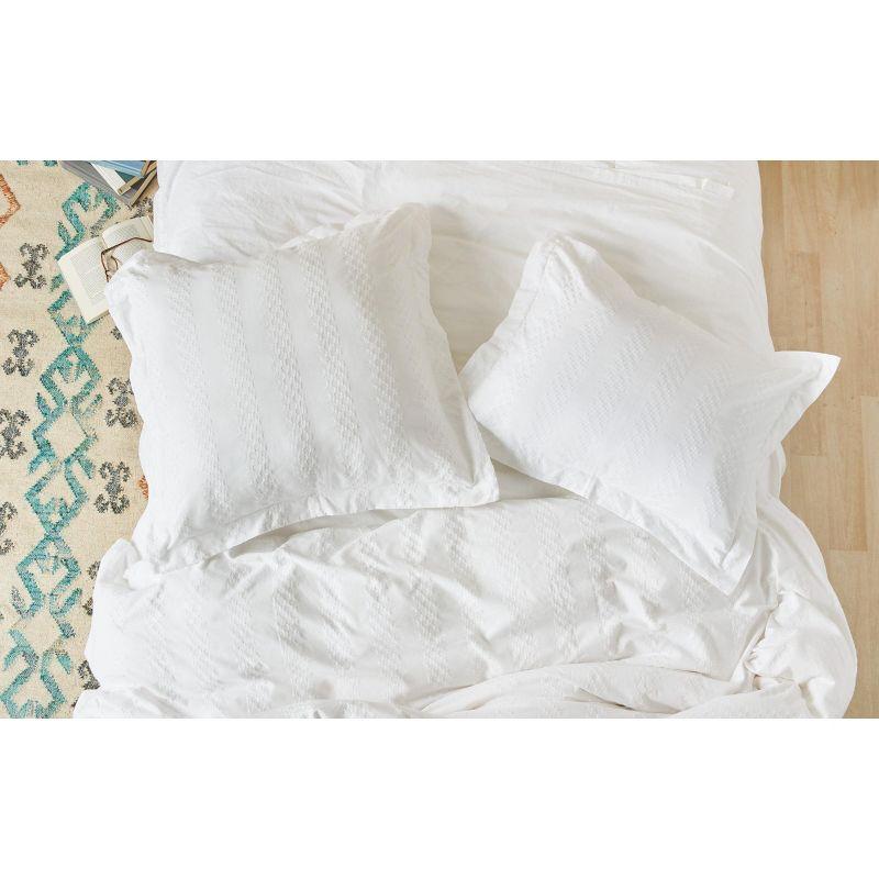 Keller White Cotton Standard Sham