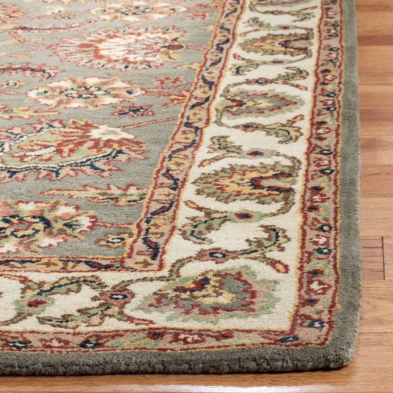 Classic CL359 Hand Tufted Accent Rug - Celadon/Ivory - 2'x3' - Safavieh.