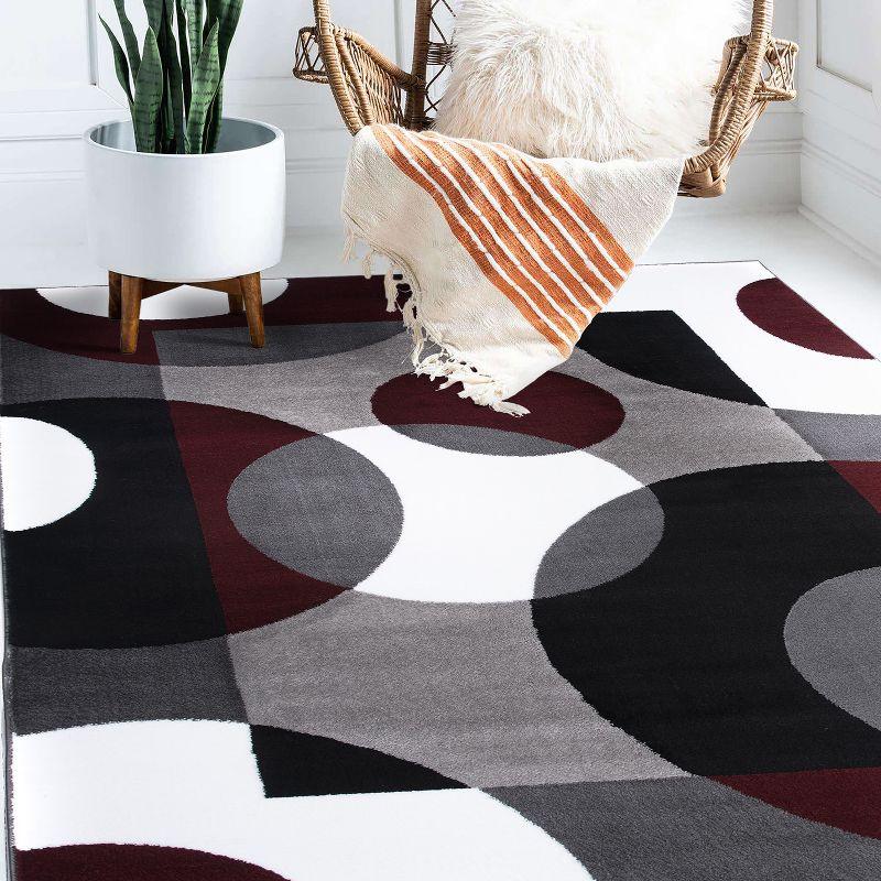 World Rug Gallery Modern Geometric Area Rug