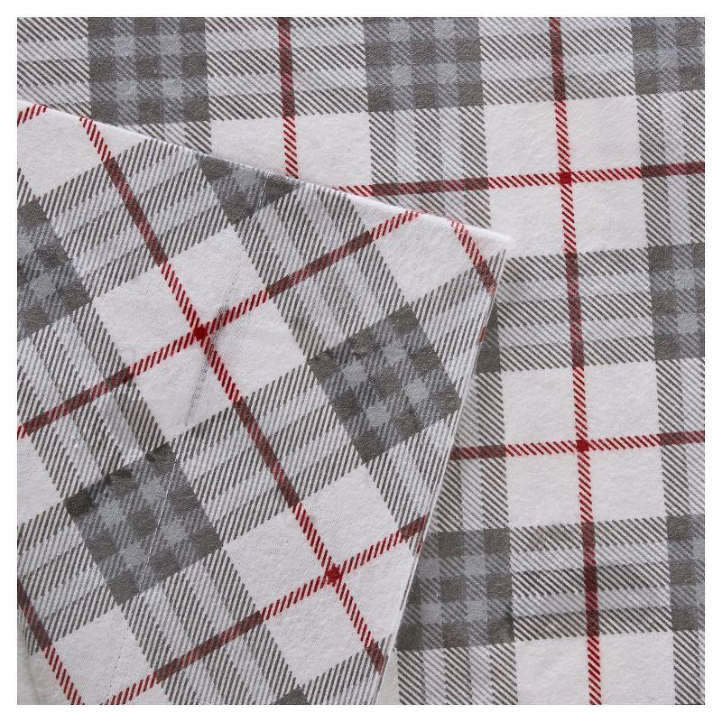 Madison Park Cozy Flannel 100% Cotton Sheet Set