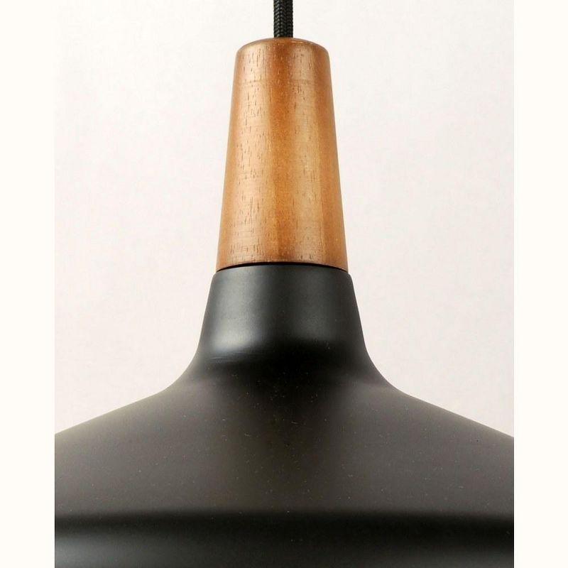 Maxim Lighting Nordic 1 - Light Pendant in  Walnut/Black