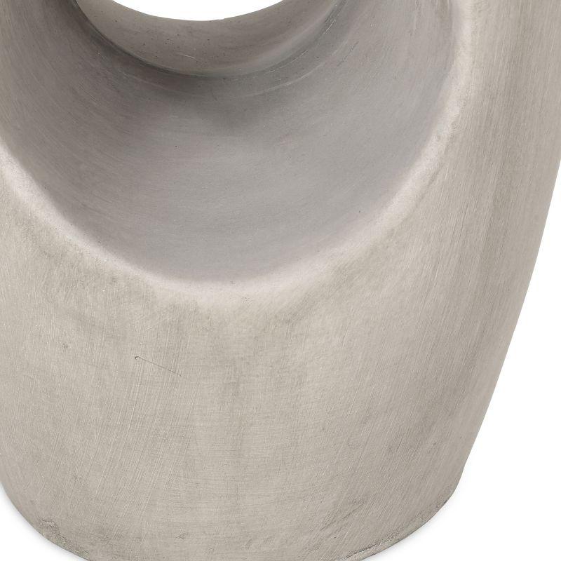 Christopher Knight Home Sirius Outdoor Contemporary Lightweight Concrete Accent Side Table