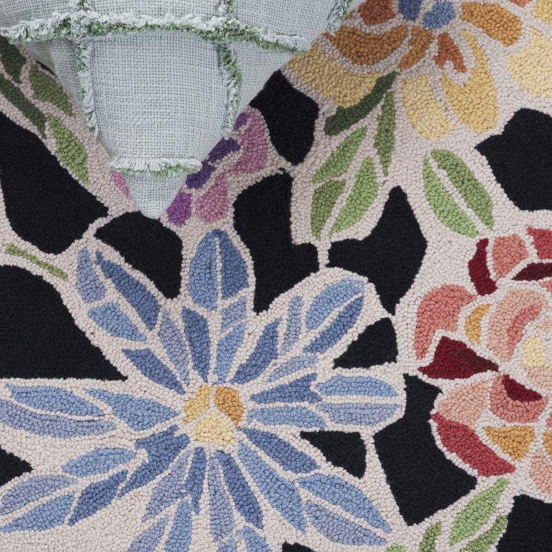 Chelsea HK214 Handmade Area Rug - 8'x10' - Black - Safavieh