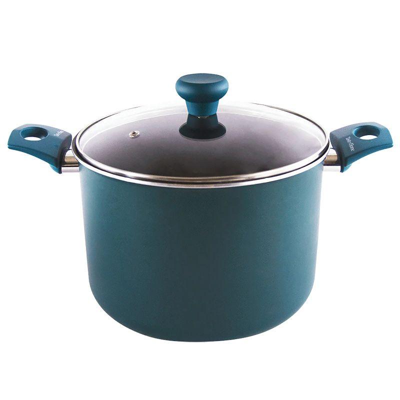 Taste of Home® 8-Qt. Non-Stick Aluminum Stock Pot with Lid, Sea Green