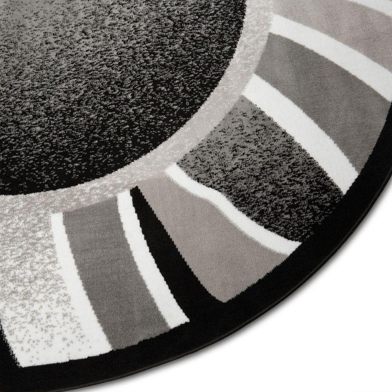 Home Dynamix Premium Rizzy Contemporary Abstract Border Area Rug