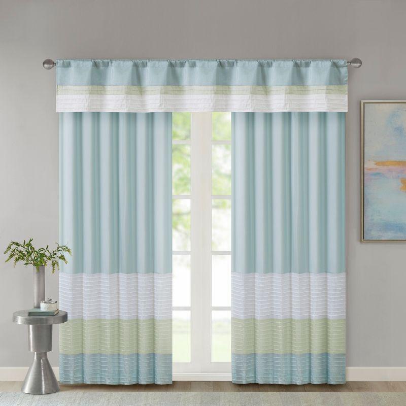 Amherst Polyoni Pintuck Window Valance