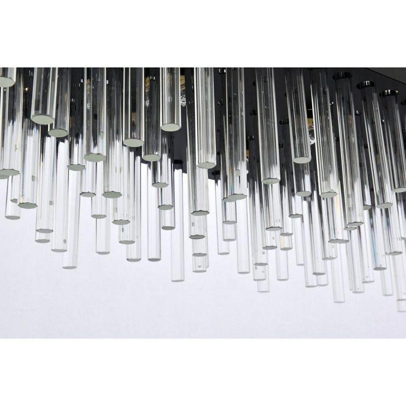 Elegant Lighting Dallas 28 - Light Chandelier in  Black