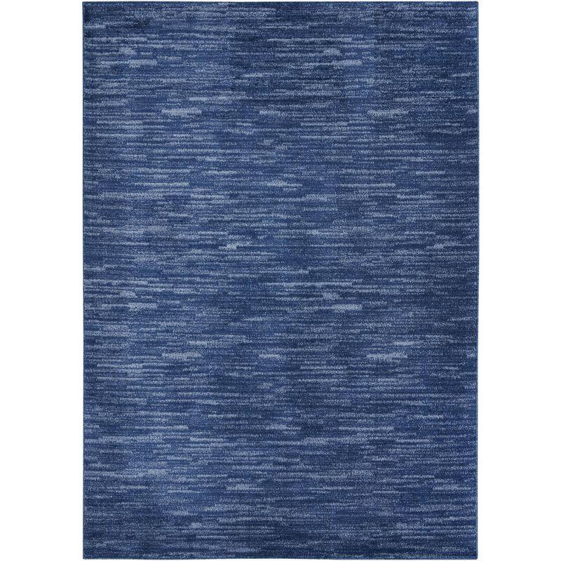 Nourison Nourison Essentials NRE01 Indoor/outdoor Area Rug - Navy Blue 6' x 9'