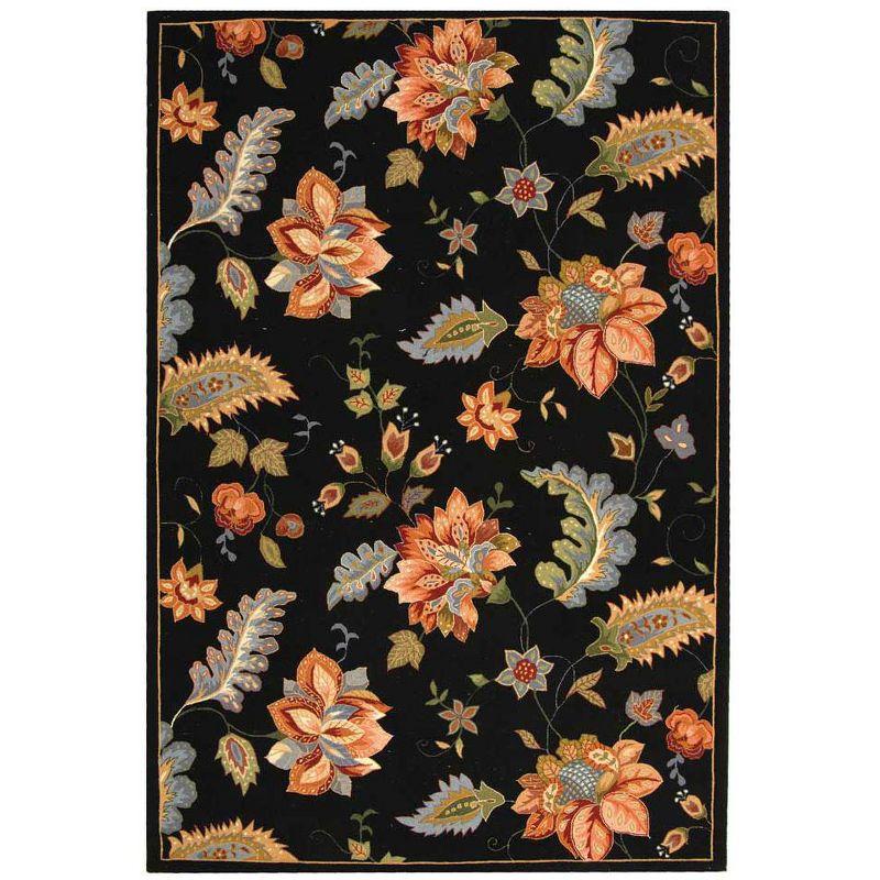 Chelsea HK306 Handmade Area Rug - 6'x9' - Black - Safavieh