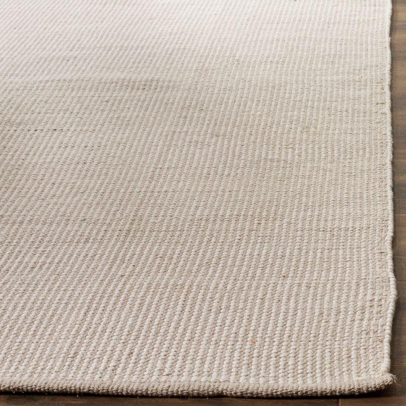 Montauk MTK345 Hand Woven Indoor Area Rug - Ivory/Grey - 6'x6' - Safavieh