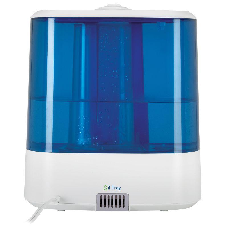 Pureguardian H1175WCA Top Fill Ultrasonic Cool Mist Humidifier with Aromatherapy Tray Blue: Bedroom & Baby Room, 300-500 sq. ft.