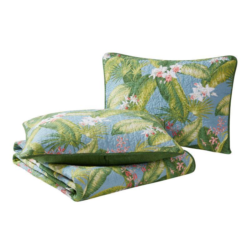 Tommy Bahama Home Tommy Bahama Aregada Dock Cotton Reversible Quilt Set