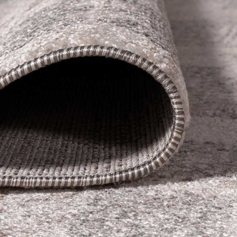 8'x10' Bhalil Berber Diamond Geometric Area Rug, Beige/Gray - JONATHAN Y