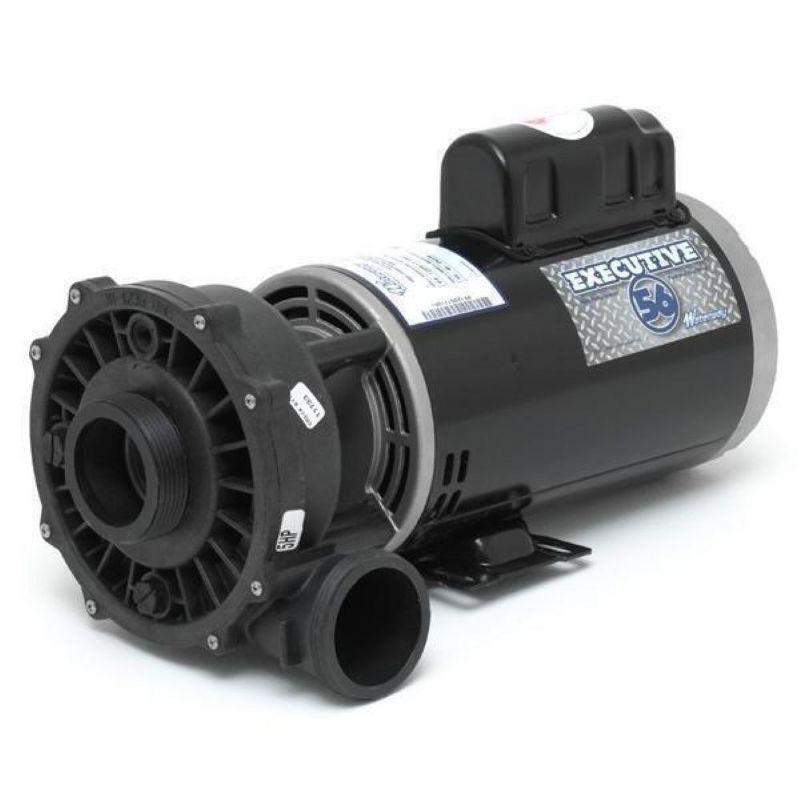 Waterway Plastics 3722021-1D Executive 56 Frame 5 hp Spa Pump, 230-volt Hot Tubs