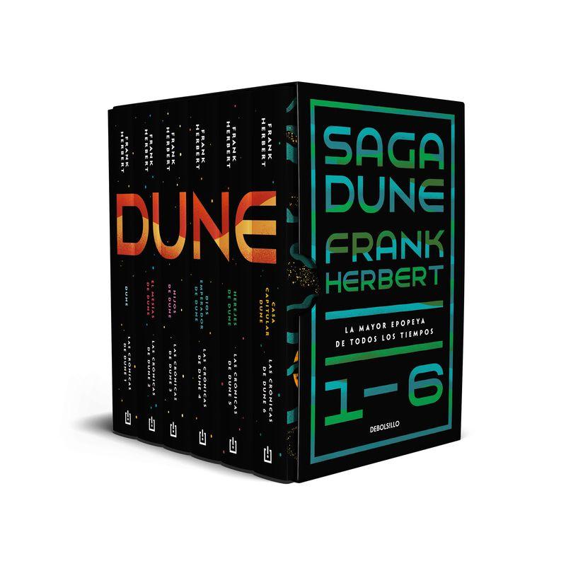 Estuche Saga Dune 1-6. La Mayor Epopeya de Todos Los Tiempos / Dune Saga Books 1-6. the Greatest Epic Adventure of All Time (Boxed Collection)