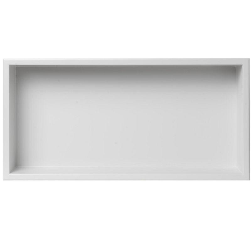 Adhesive Stainless Steel Shower Shelf