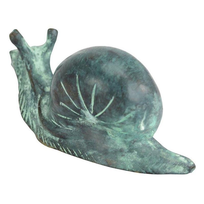 Land Snails Cast Bronze Garden Statues