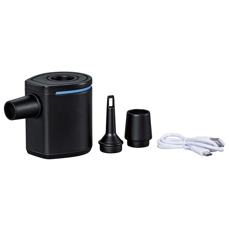 Bestway Bestway: Powertouch Pocket: USB Electric Air Pump - 3 Universal Valve Adaptors, Inflation-Deflation, Carry Pouch, Compact Handheld, 90 L/min Airflow