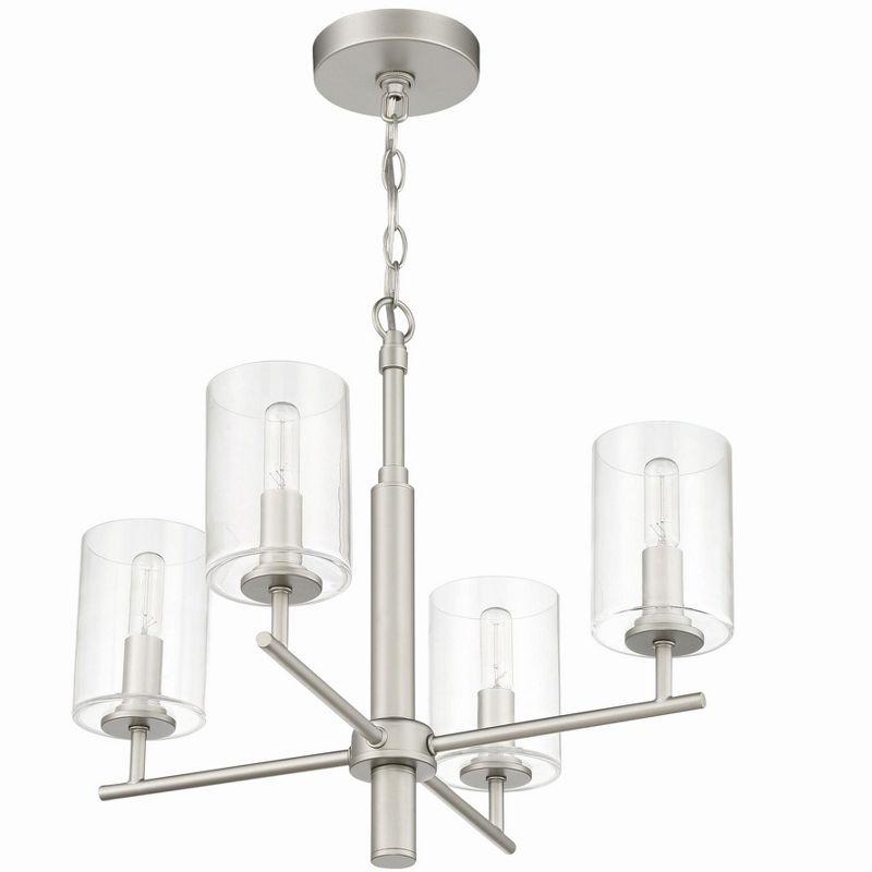 Craftmade Lighting Hailie 4 - Light Chandelier in  Satin Nickel