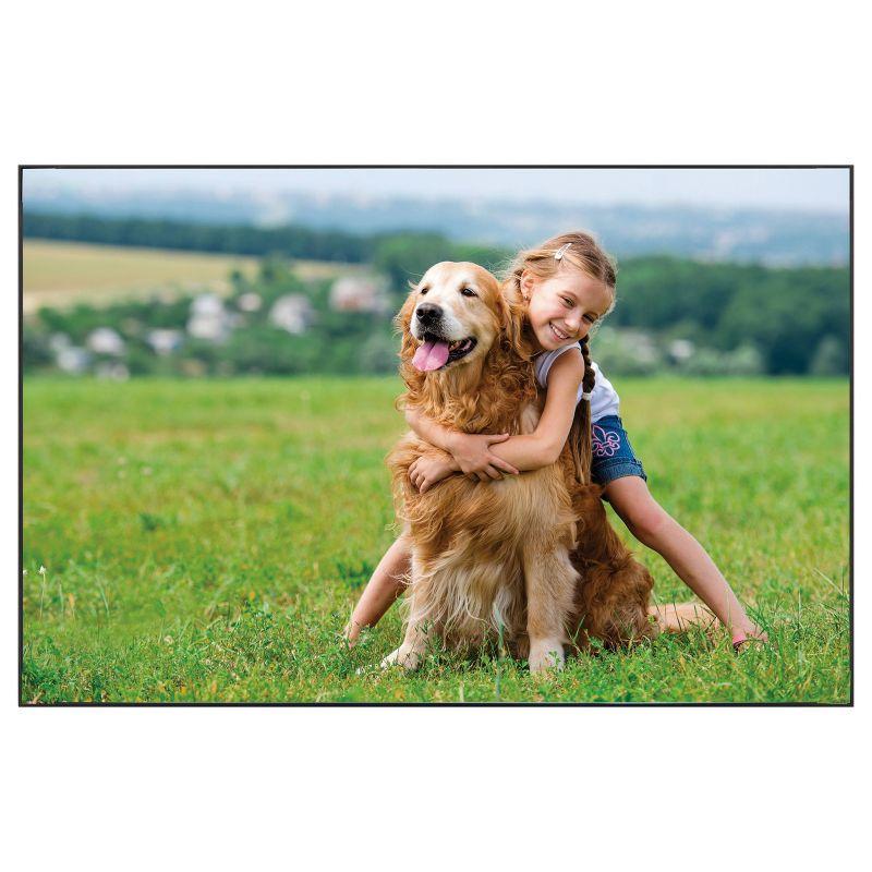 Snap 11" x 17" Black Poster Picture Frame - 4 Frames