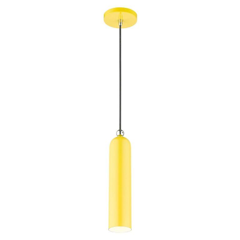 Livex Lighting Ardmore 1 - Light Pendant in  Shiny Yellow