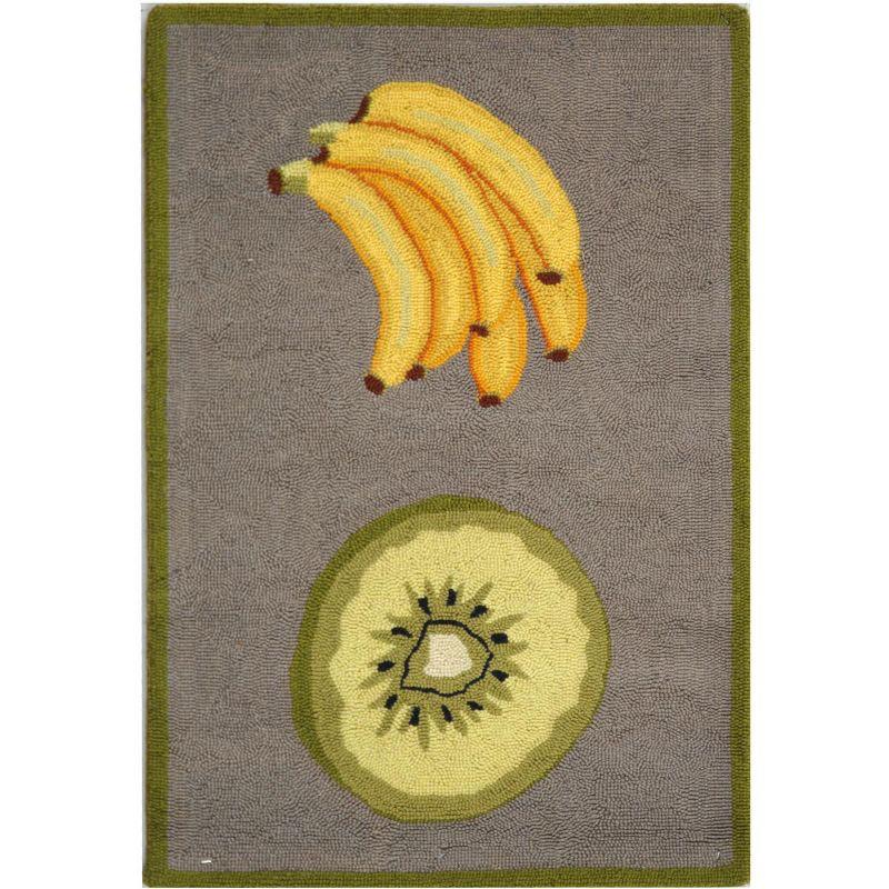 Chelsea HK265 Hand Hooked Accent Rug - Stone - 1'8"x2'6" - Safavieh.