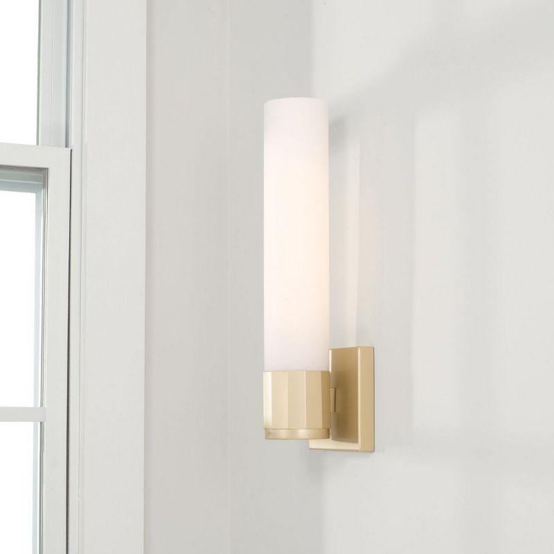 Capital Lighting Steel Candle Wall Light