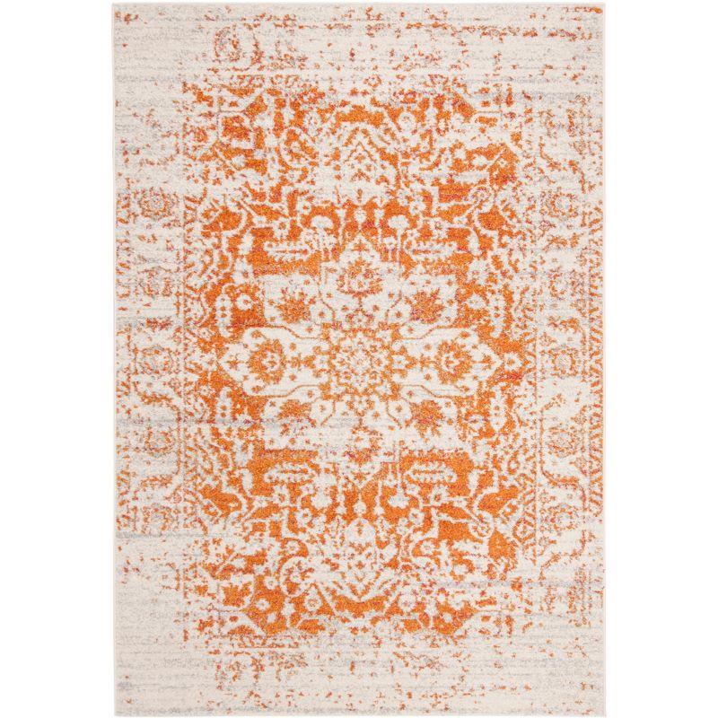 Madison MAD603 Power Loomed Indoor Area Rug - Orange/Ivory - 9'x12' - Safavieh