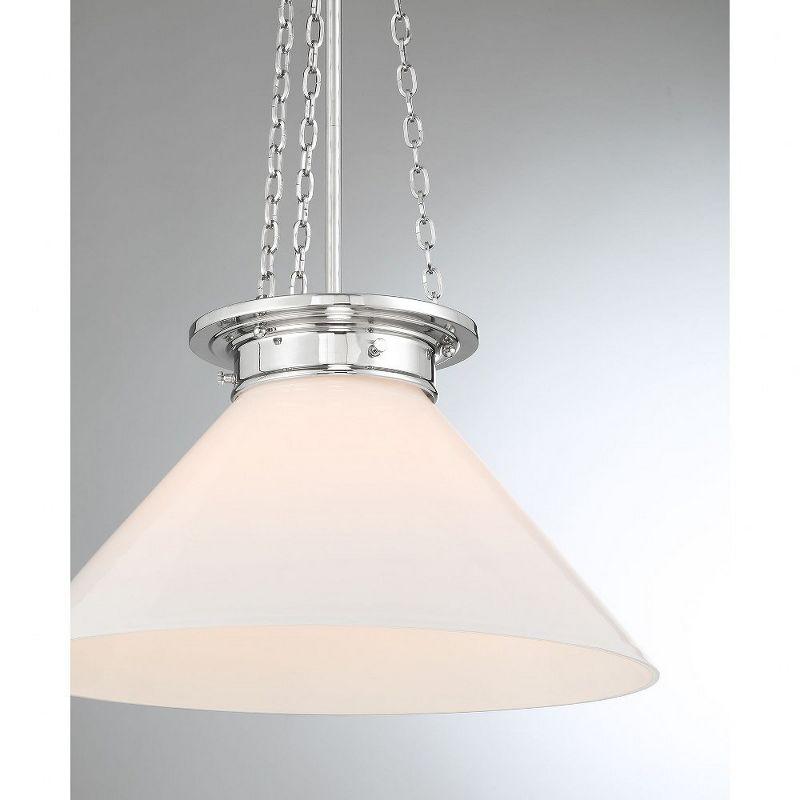 Savoy House Myers 1 - Light Pendant in  Polished Nickel