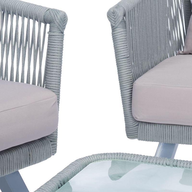 Highland Dunes Oropeza 4 - Person Patio Conversation Sets with Cushions