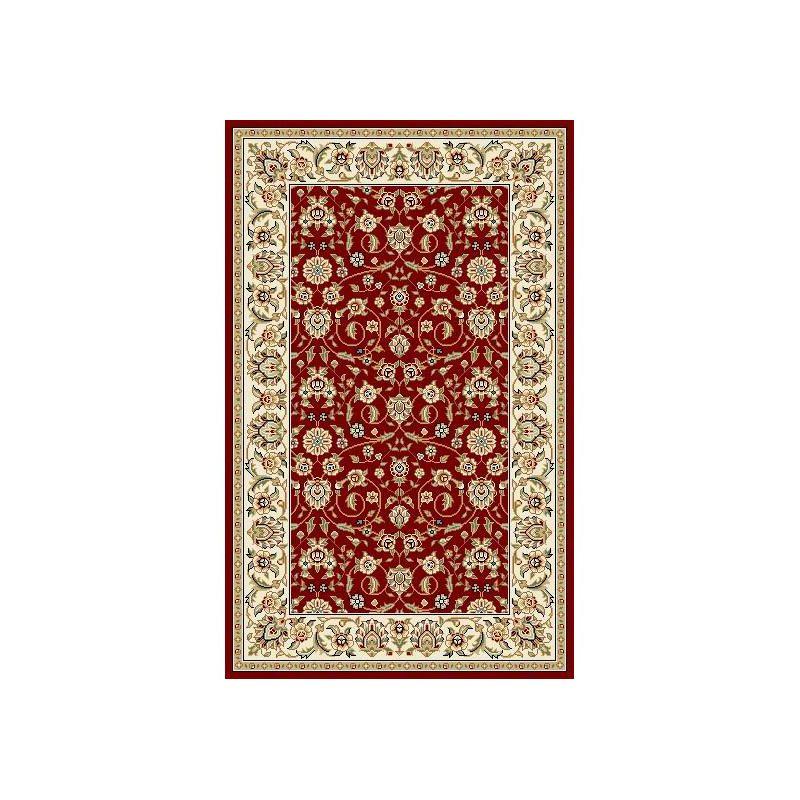 Lyndhurst LNH312 Power Loomed Area Rug - Red/Ivory - 4'x6' - Safavieh.