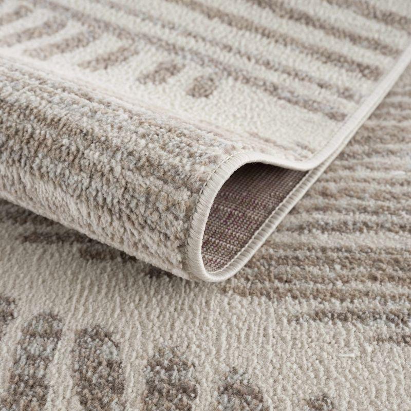 Hauteloom Rectangle Area Rug   Ivory