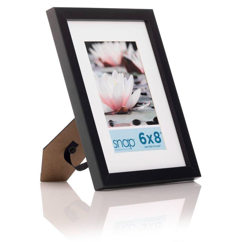 SNAP Wall Picture Frame with Single Mat Picture